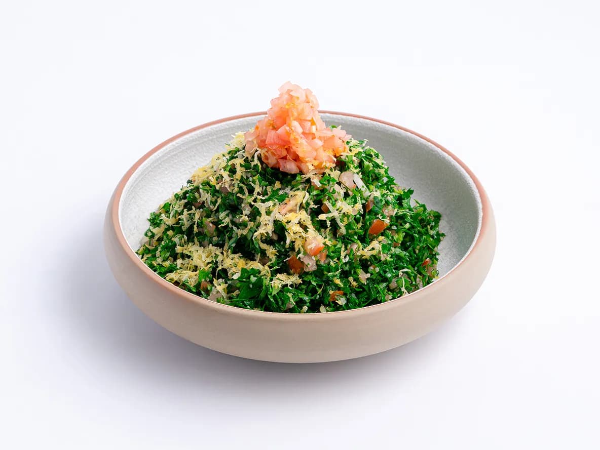 Tabbouleh at Aram Restaurant