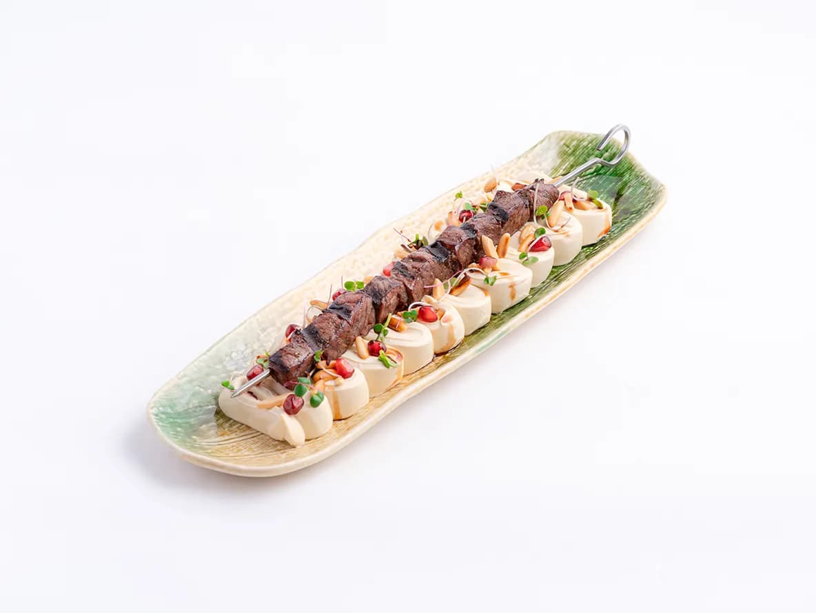 Hummus Wagyu at Aram Restaurant
