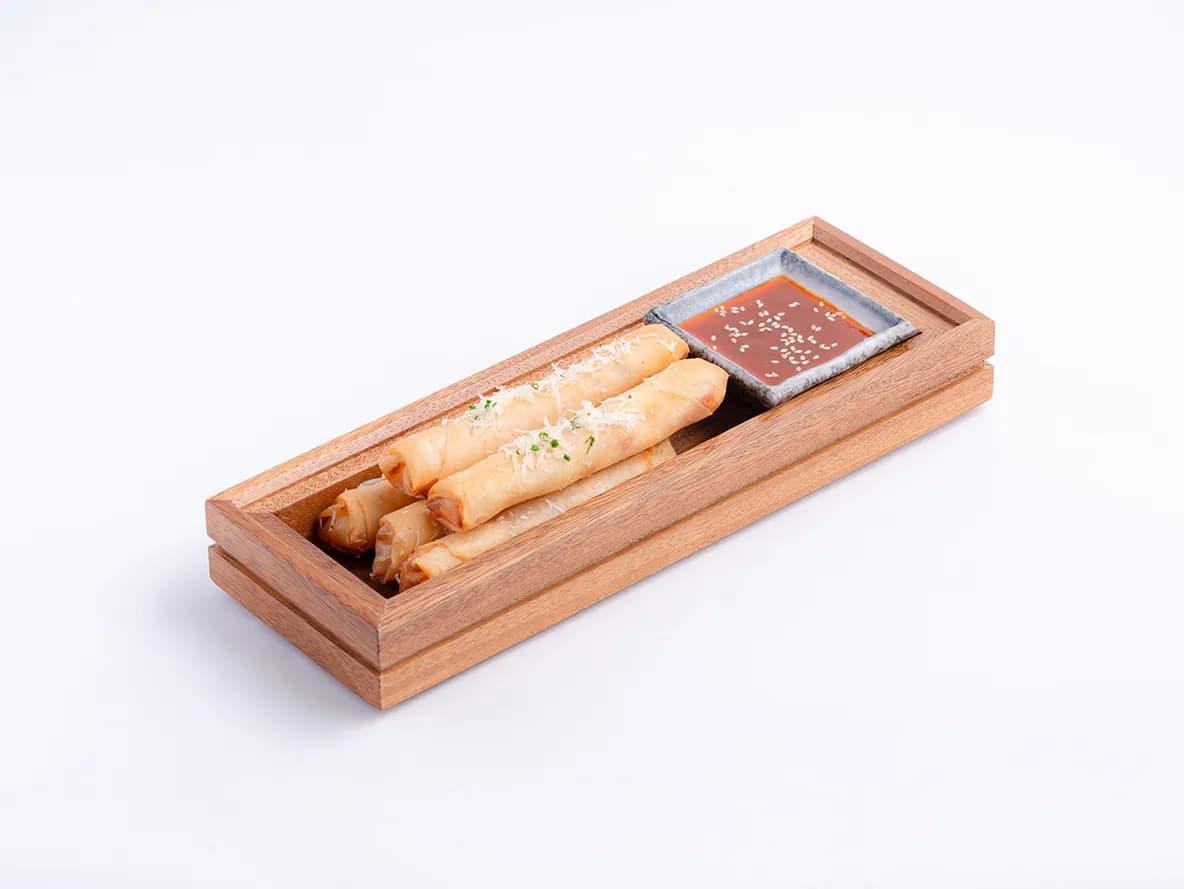 Pastrami Cheese Roll at Aram Restaurant