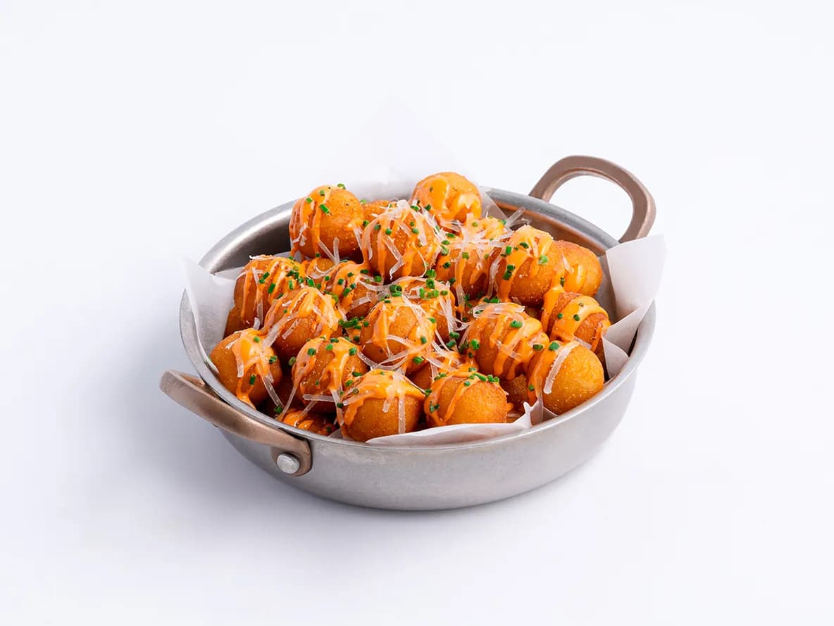 Dynamite Potato Ball at Aram Restaurant