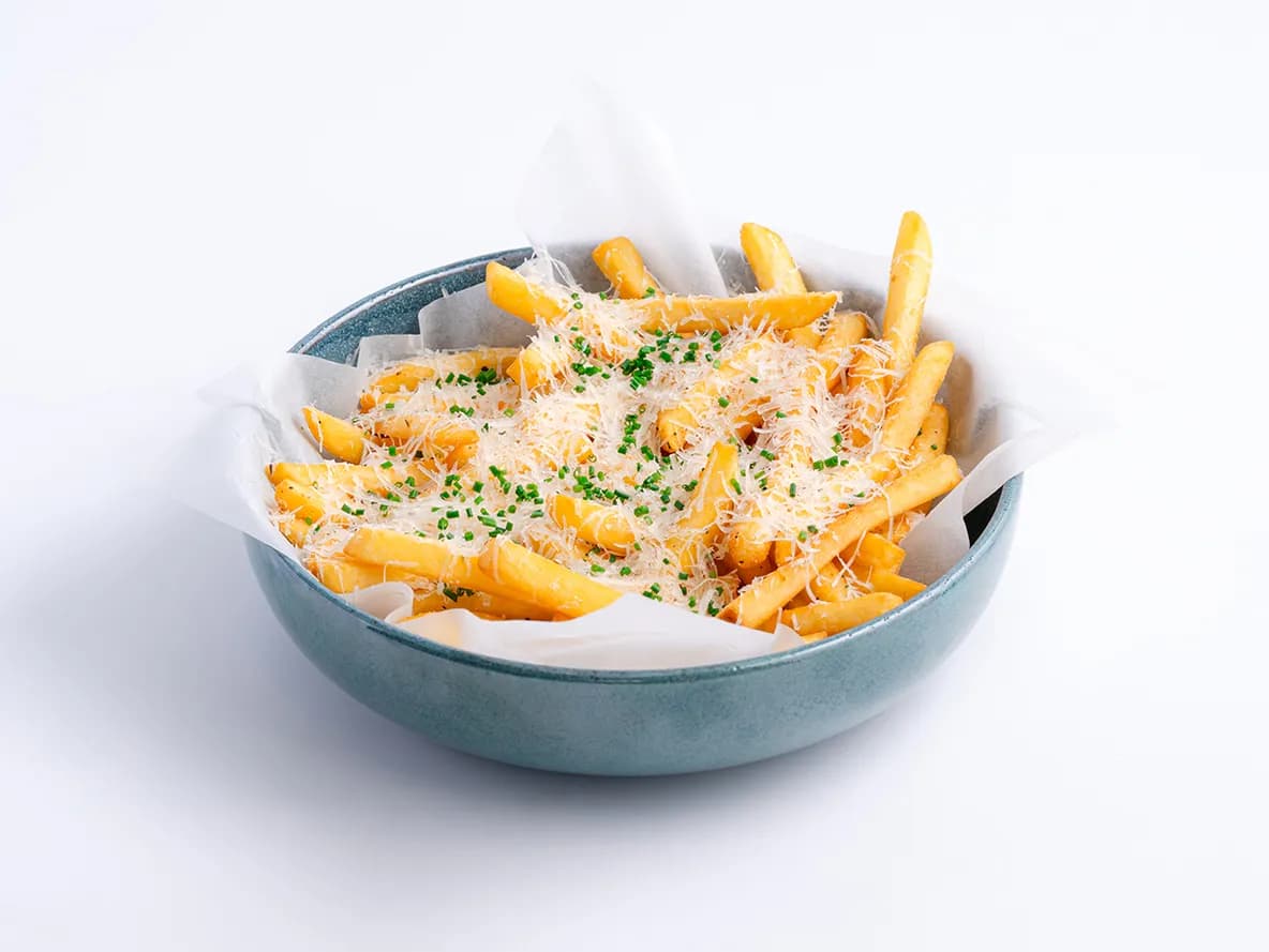 Truffle Parmesan Fries at Aram Restaurant