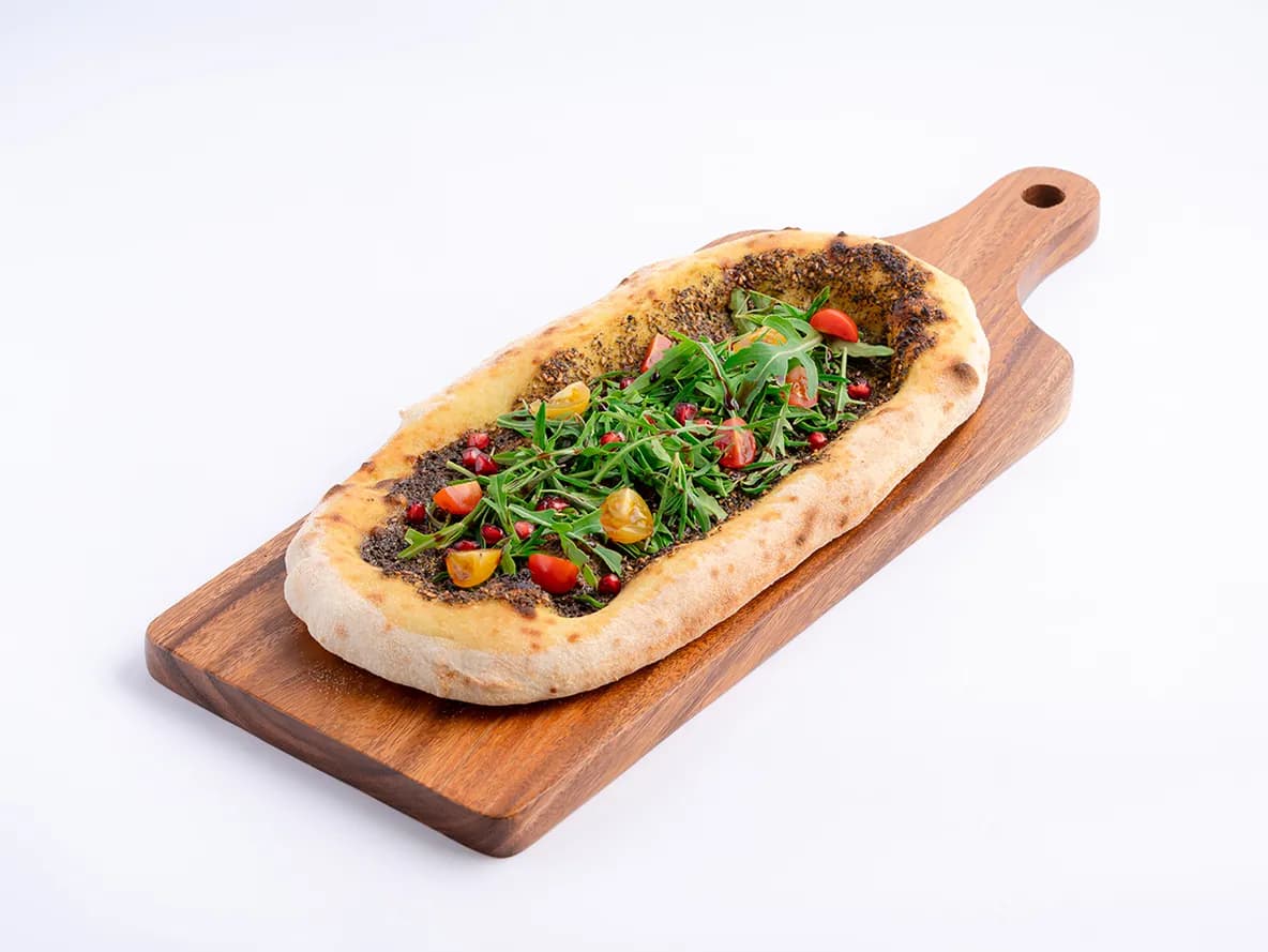 Wild Za’atar Flat Bread at Aram Restaurant