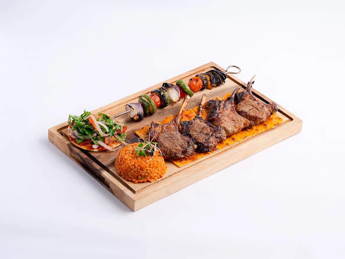Lamb Chops at Aram Restaurant