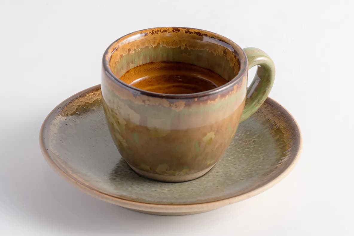 Espresso at Aram Restaurant