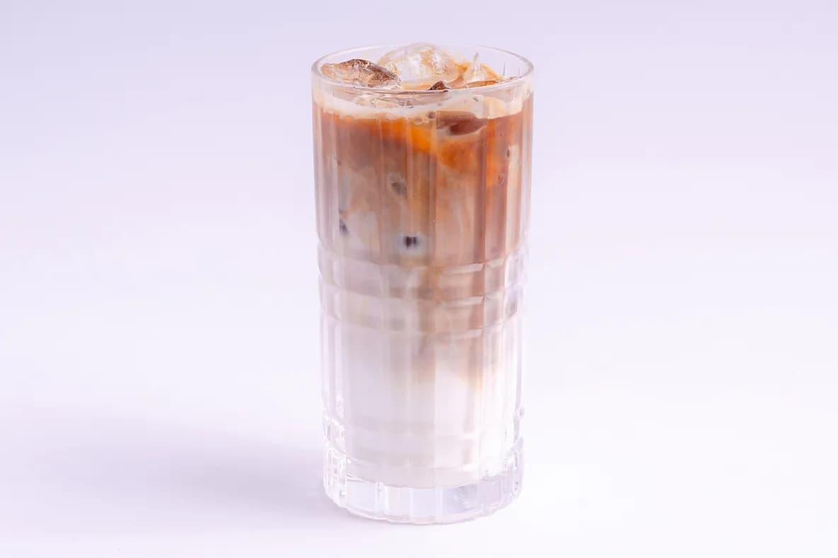Iced Coffee Latte at Aram Restaurant