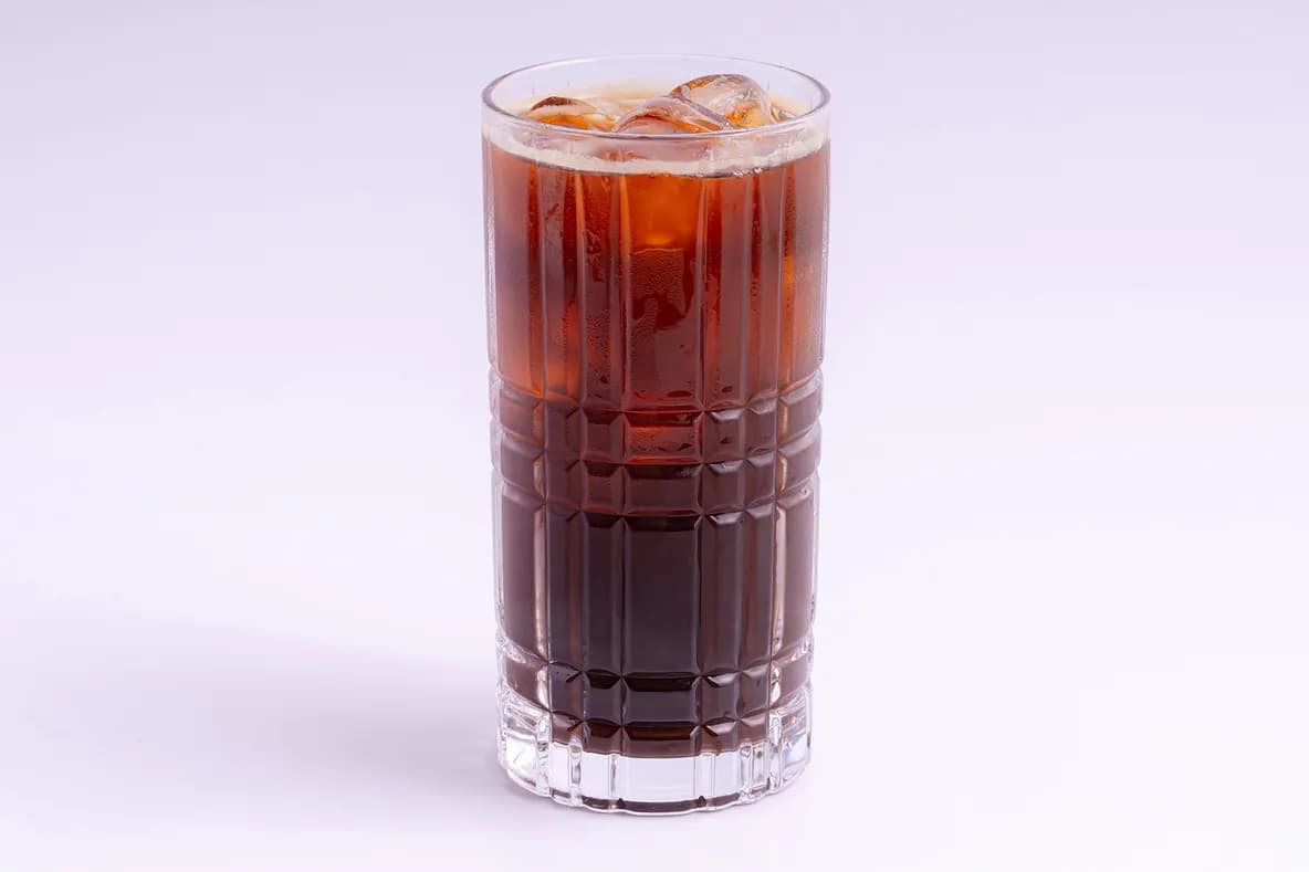 Iced Americano at Aram Restaurant