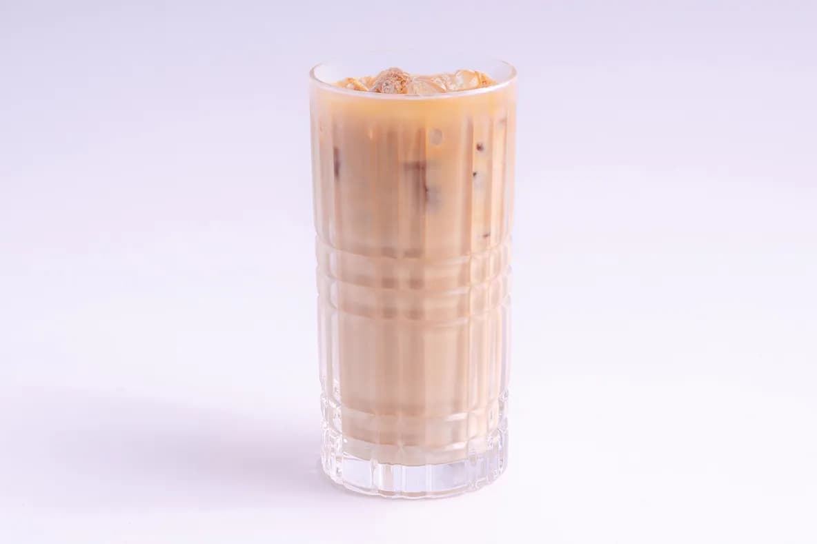 Iced Spanish Latte at Aram Restaurant