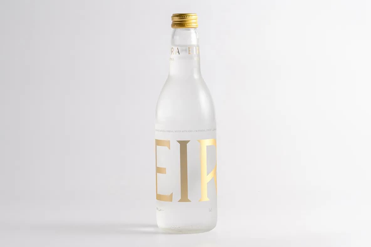 Mineral Water at Aram Restaurant