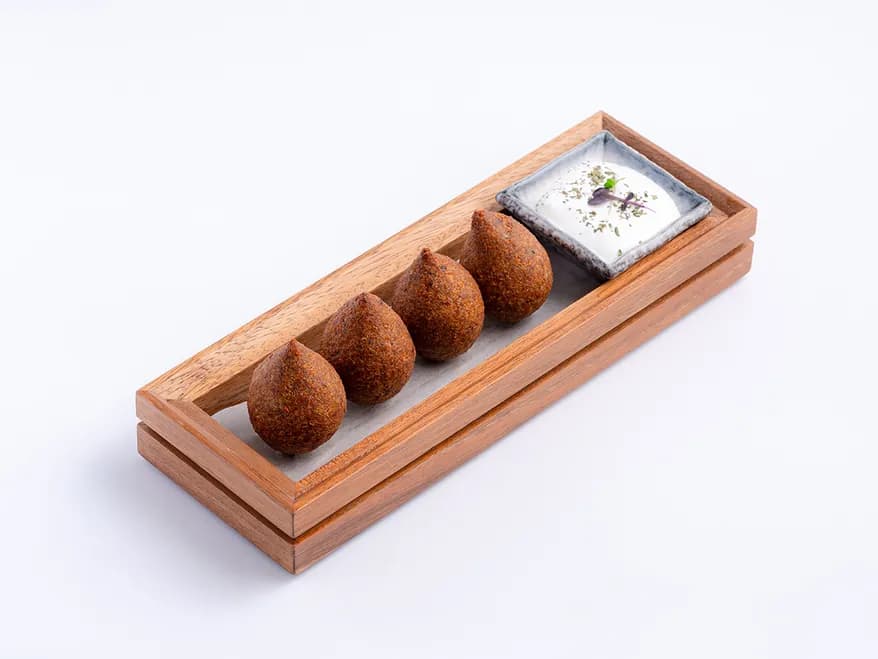 Fried Kibbeh at Aram Restaurant