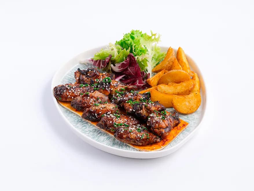 Grilled Chicken Wings at Aram Restaurant
