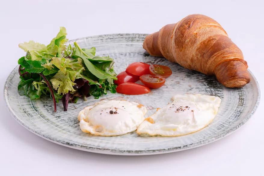 Fried Eggs at Aram Restaurant