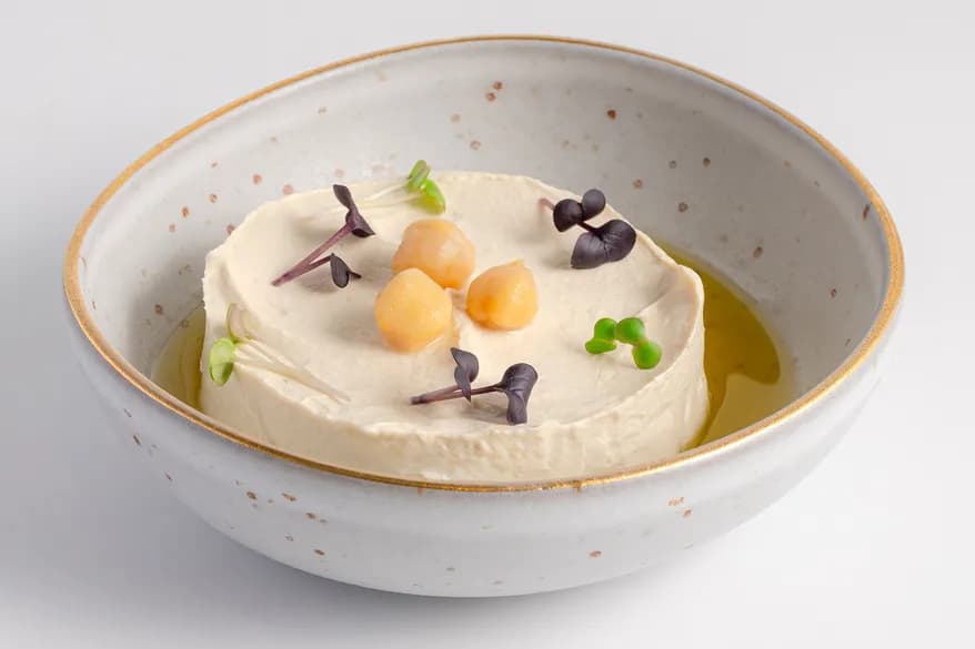 Classic Hummus at Aram Restaurant