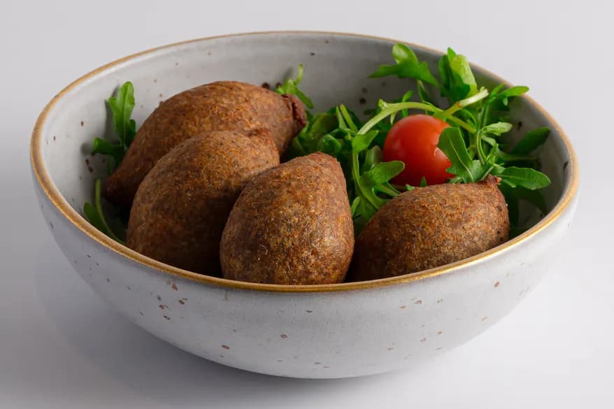 Fried Kibbeh at Aram Restaurant