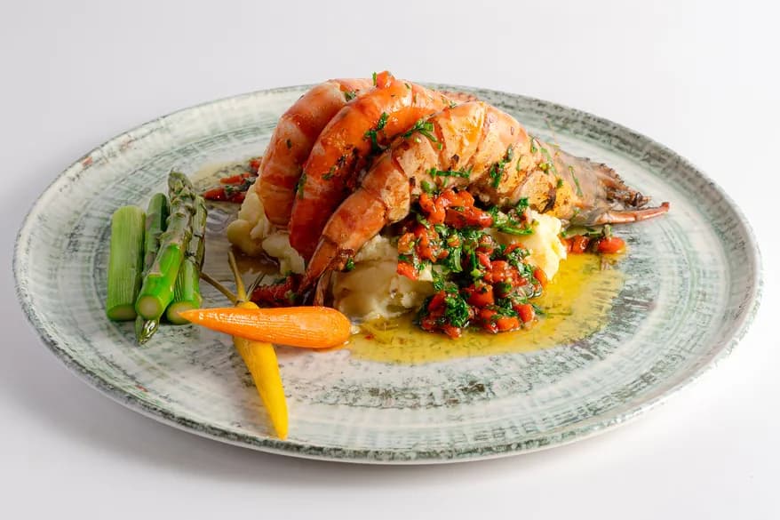 Grilled Prawns at Aram Restaurant