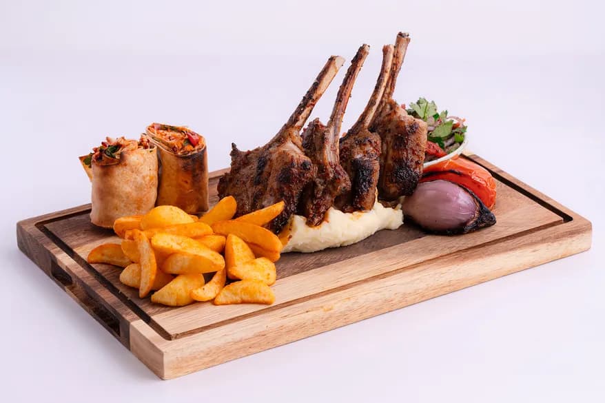 Lamb Chops at Aram Restaurant