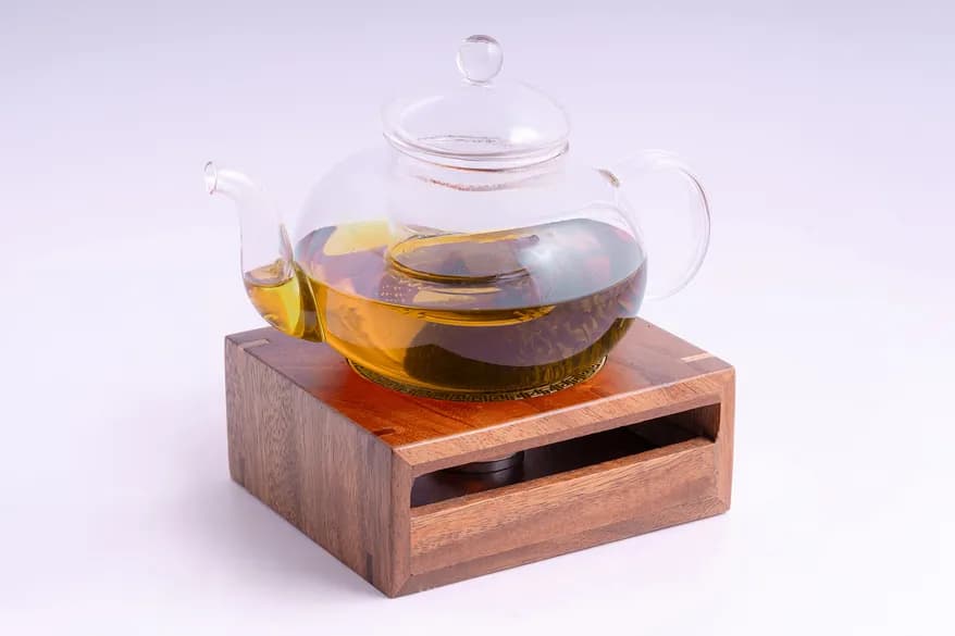 Organic Flavored Tea (made your choice) at Aram Restaurant