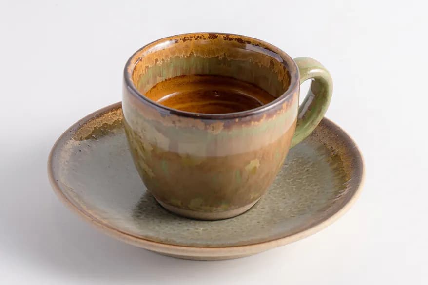 Espresso at Aram Restaurant